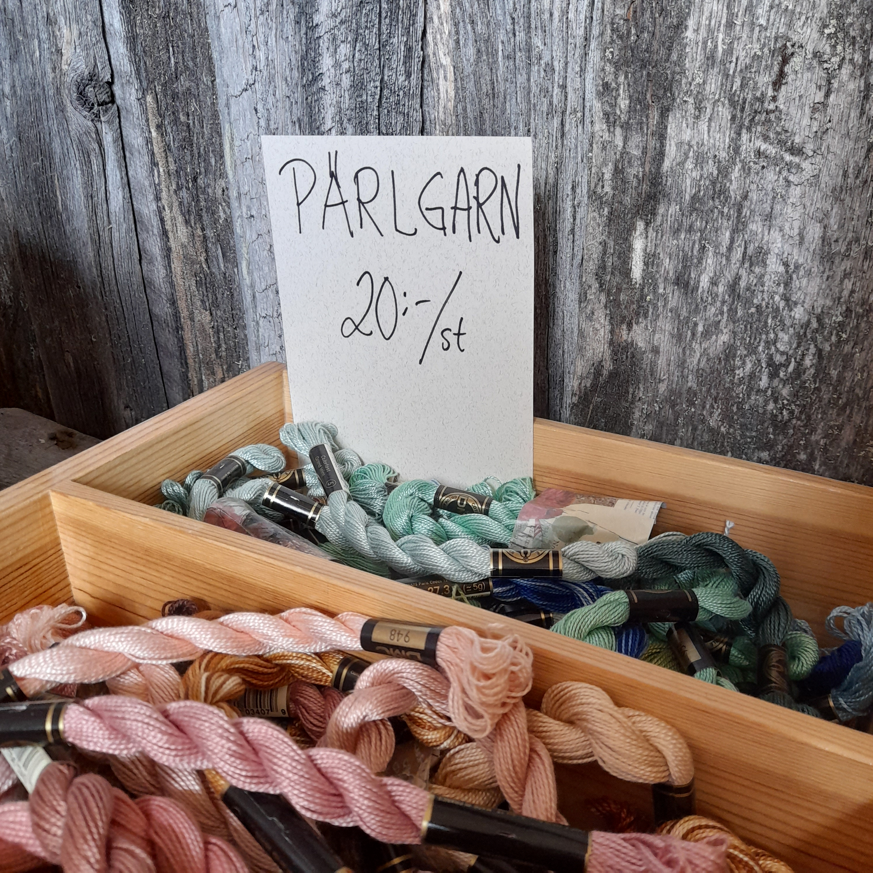 Exempel: Pärlgarn